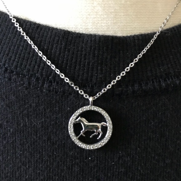 Swarovski Jewelry - Authentic Swarovski Horse Pendant Necklace 🐎